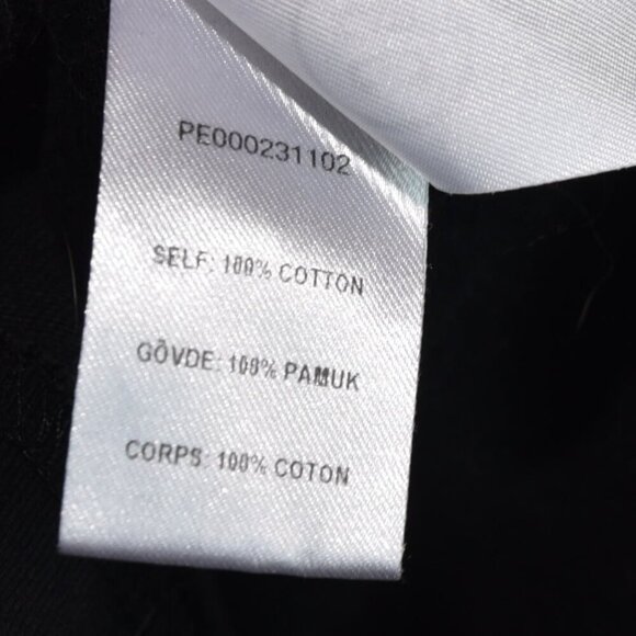 Men's Opening Ceremony Black on Black T Shirt Size Medium Streetwear Capsule - Picture 6 of 7